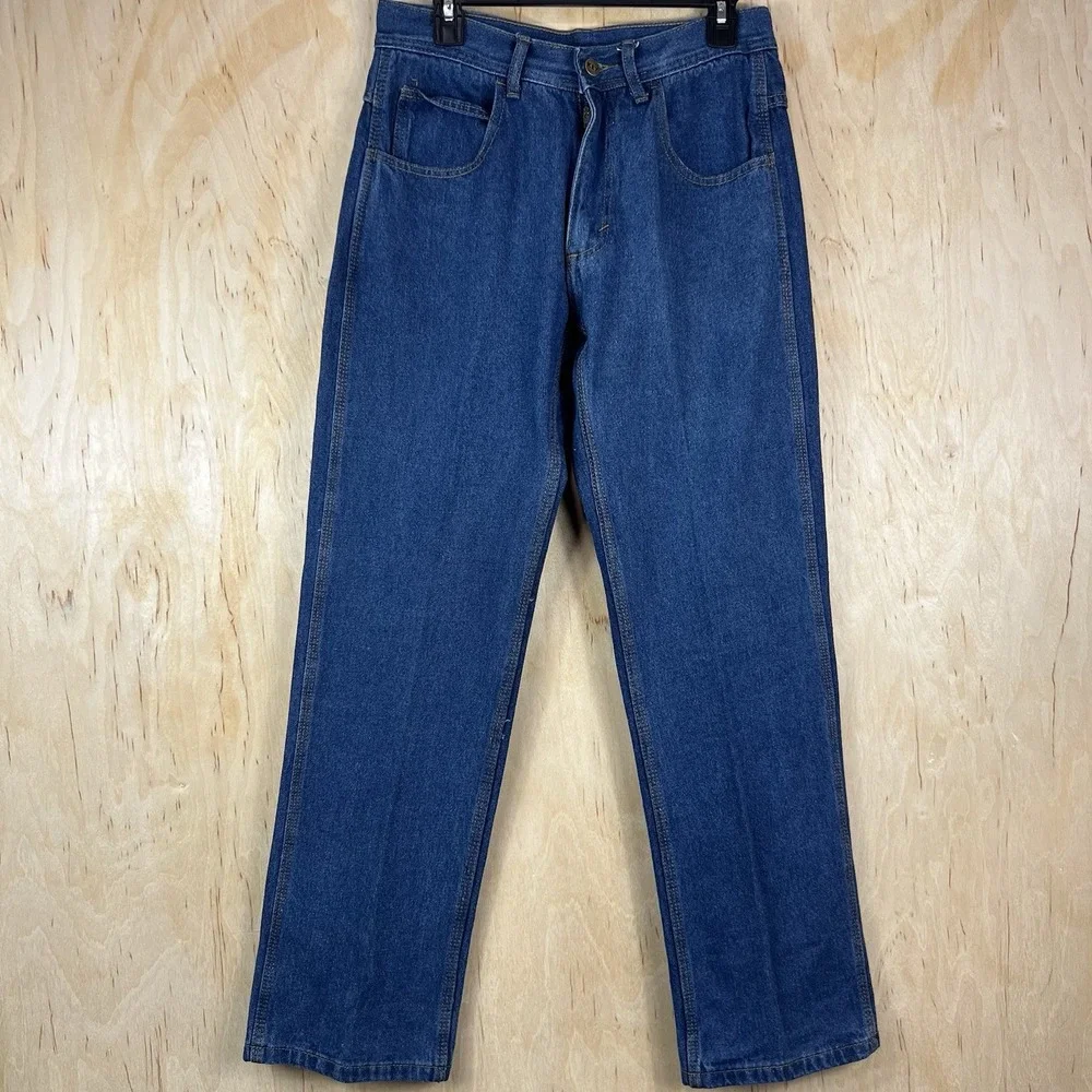 KEY Performance Comfort 5-Pocket Men's Jeans 30x32 Dark Blue Denim